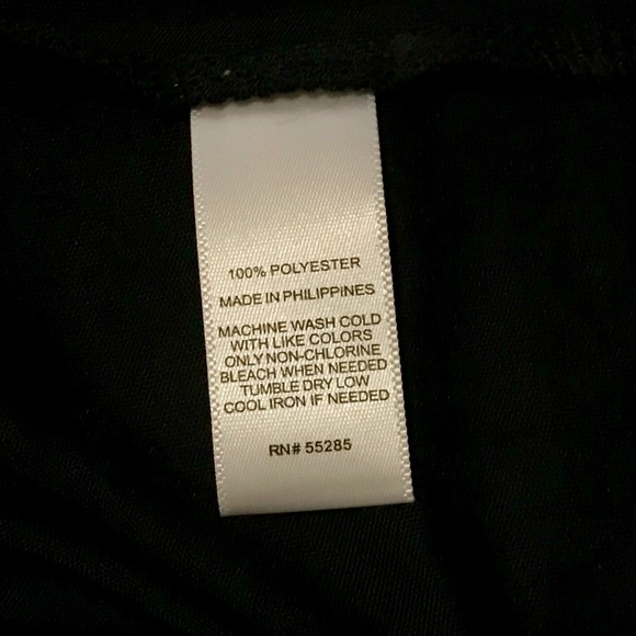 Like New Express Ruched Sleeve Silky Top w/ Ties - Picture 7 of 7